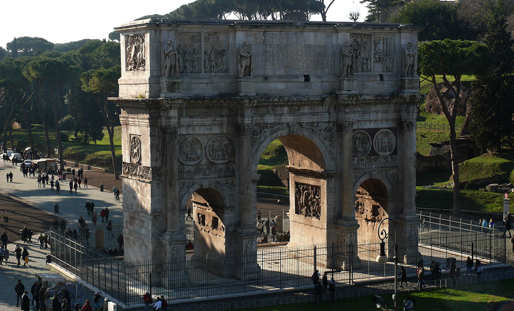 طاق نصرت کنستانتین در شهر رم