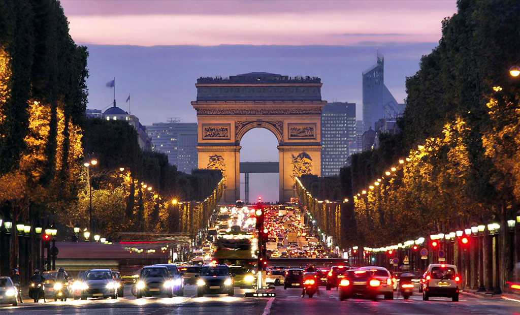 شانزلیزه پاریس – یکی از معروف ترین خیابان های دنیا
