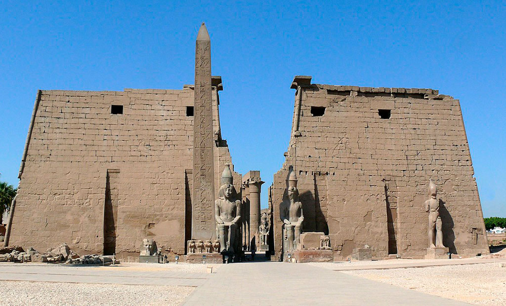 معبد لوکسور یا الاقصر مصر