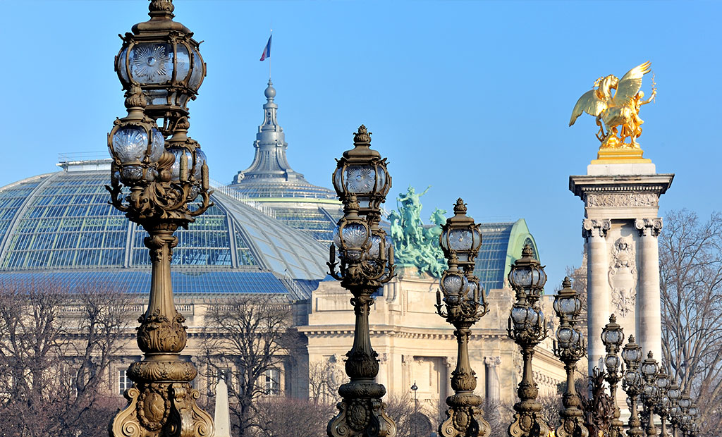سقف شیشه ای گراند پله پاریس