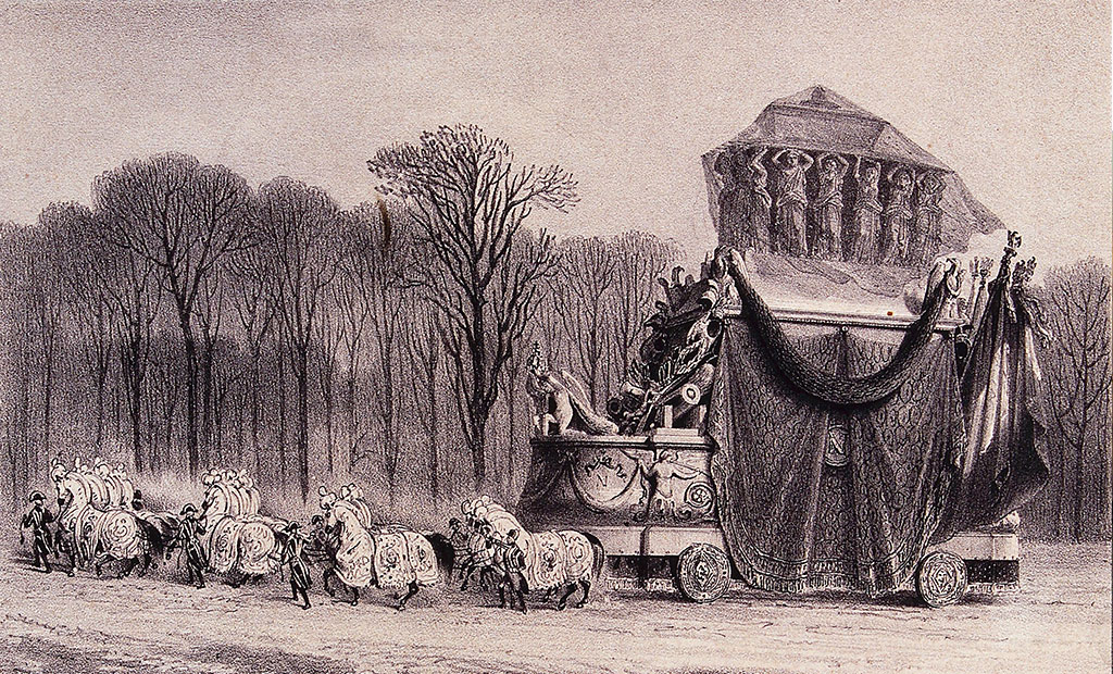 مراسم تشییع جنازه امپراتور ناپلئون اول