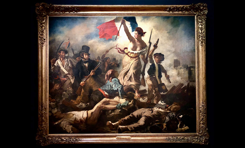 تابلوی نقاشی آزادی هدایتگر مردم – موزه لوور پاریس