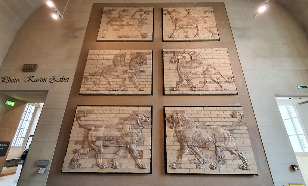 قابهای تزئینی حیوانات اساطیری - موزه لوور پاریس