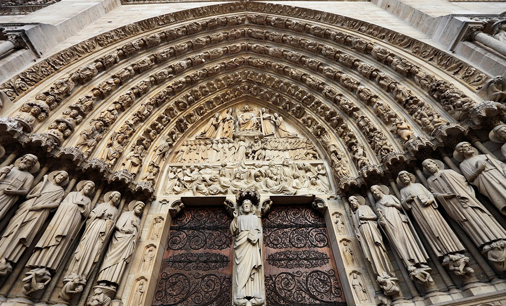 درگاه قضاوت نهایی - کلیسای جامع نوتردام پاریس
