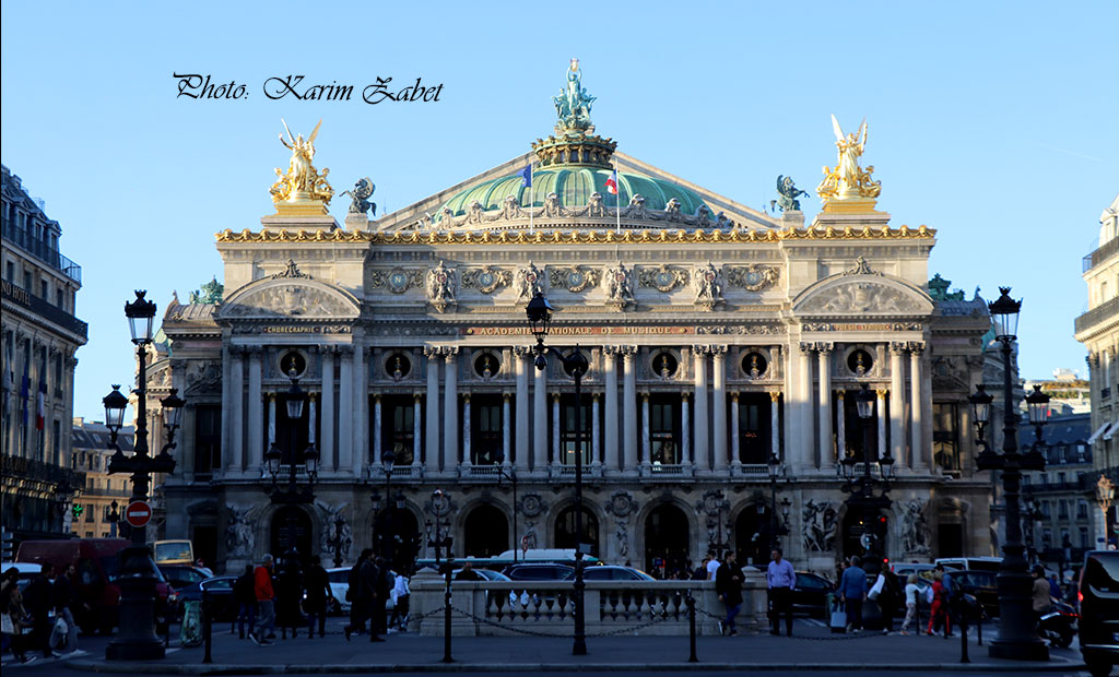نمای اصلی اپرا گارنیه پاریس