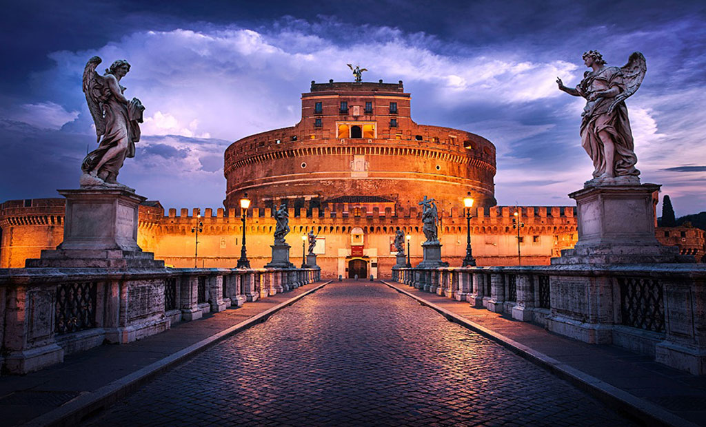 قلعه سنت آنجلو رم – مقبره امپراتور هادریان (فیلم)