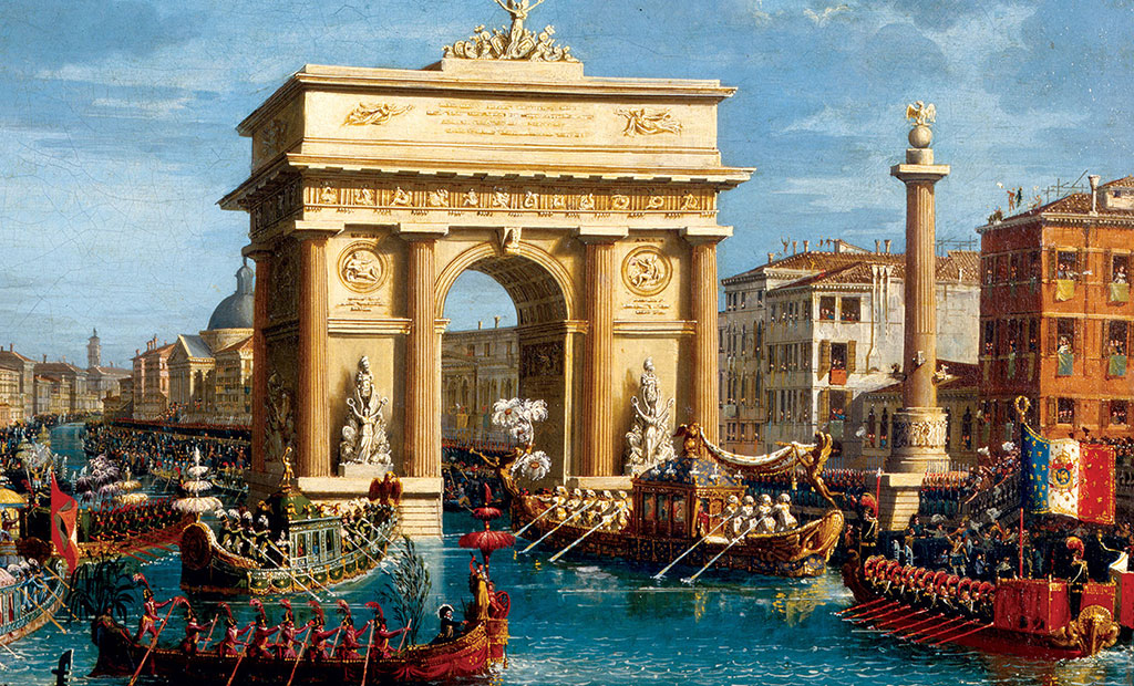 نقاشی ورود ناپلئون به ونیز - قرن نوزدهم